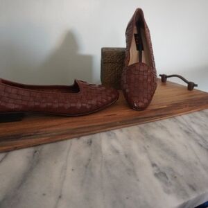 Vintage Woven Glora Vanderbilt Loafers